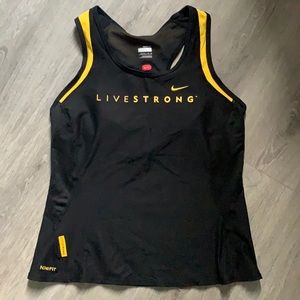 Nike Livestrong workout top